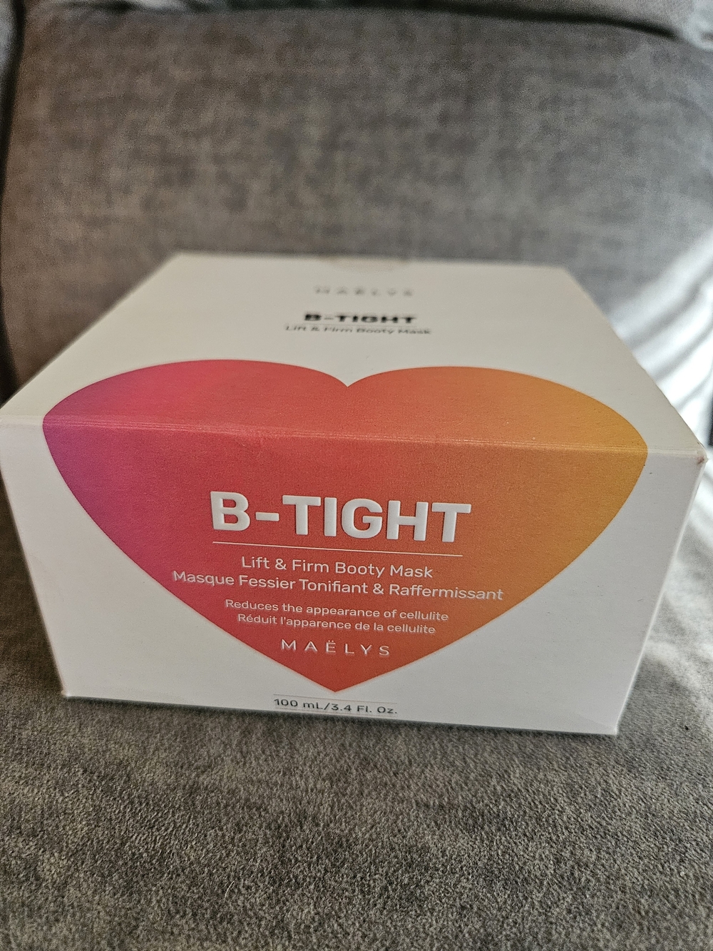 MAELYS B-TIGHT Lift & Firm Booty Mask Full Size 100mL NIB